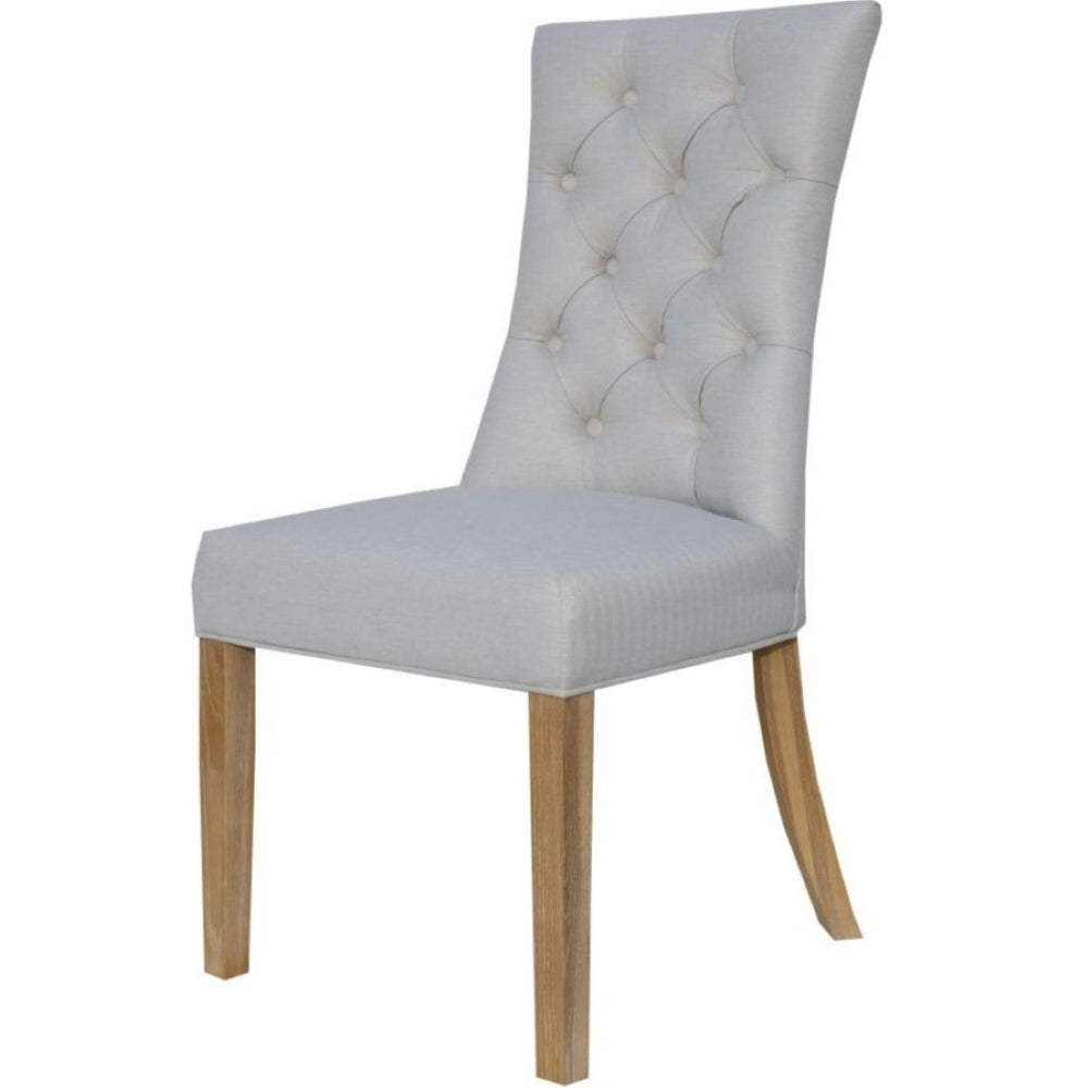 Essentials Chair Collection - Curved Button Back Chair