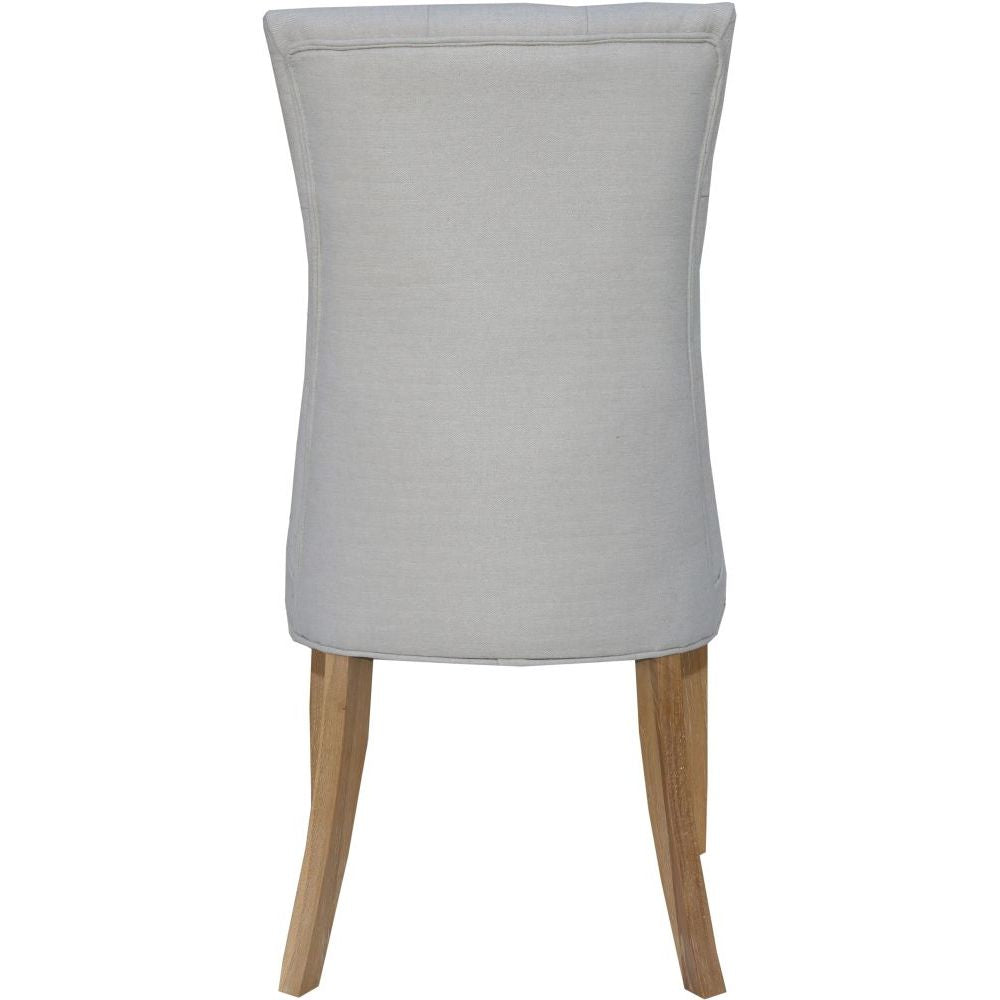 Essentials Chair Collection - Curved Button Back Chair