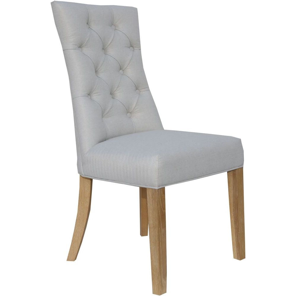 Essentials Chair Collection - Curved Button Back Chair