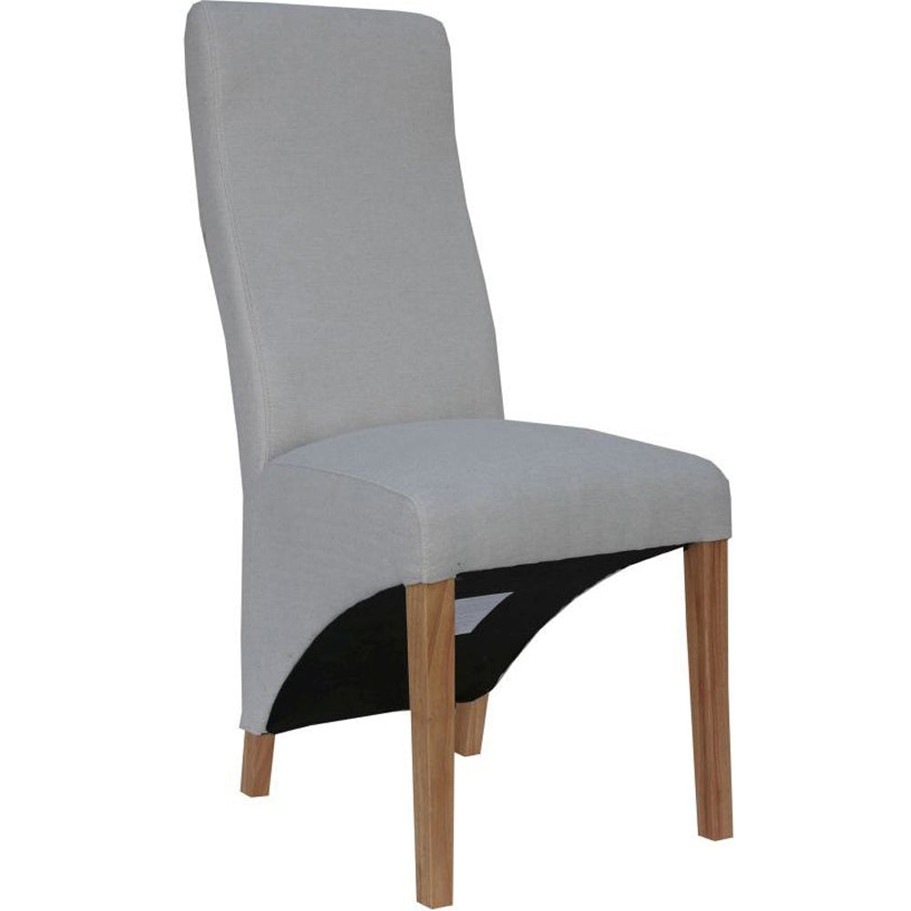 Essentials Chair Collection - Scroll Back Fabric Chair