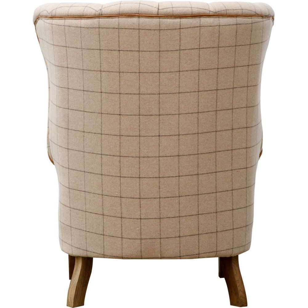Essentials Chair Collection - Fluted Wing Chair