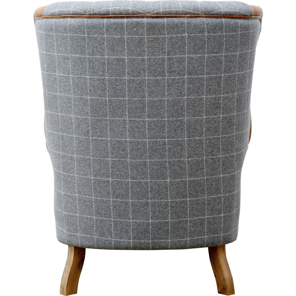 Essentials Chair Collection - Fluted Wing Chair