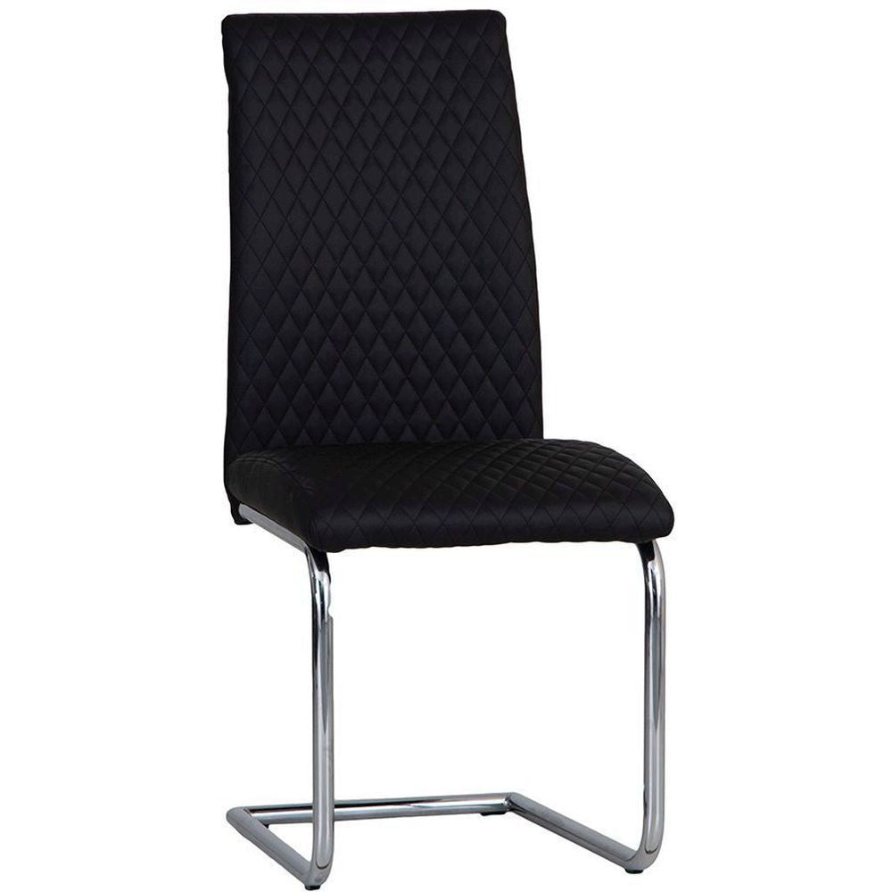 Essentials Chair Collection - PU Dining Chair with Chrome Base