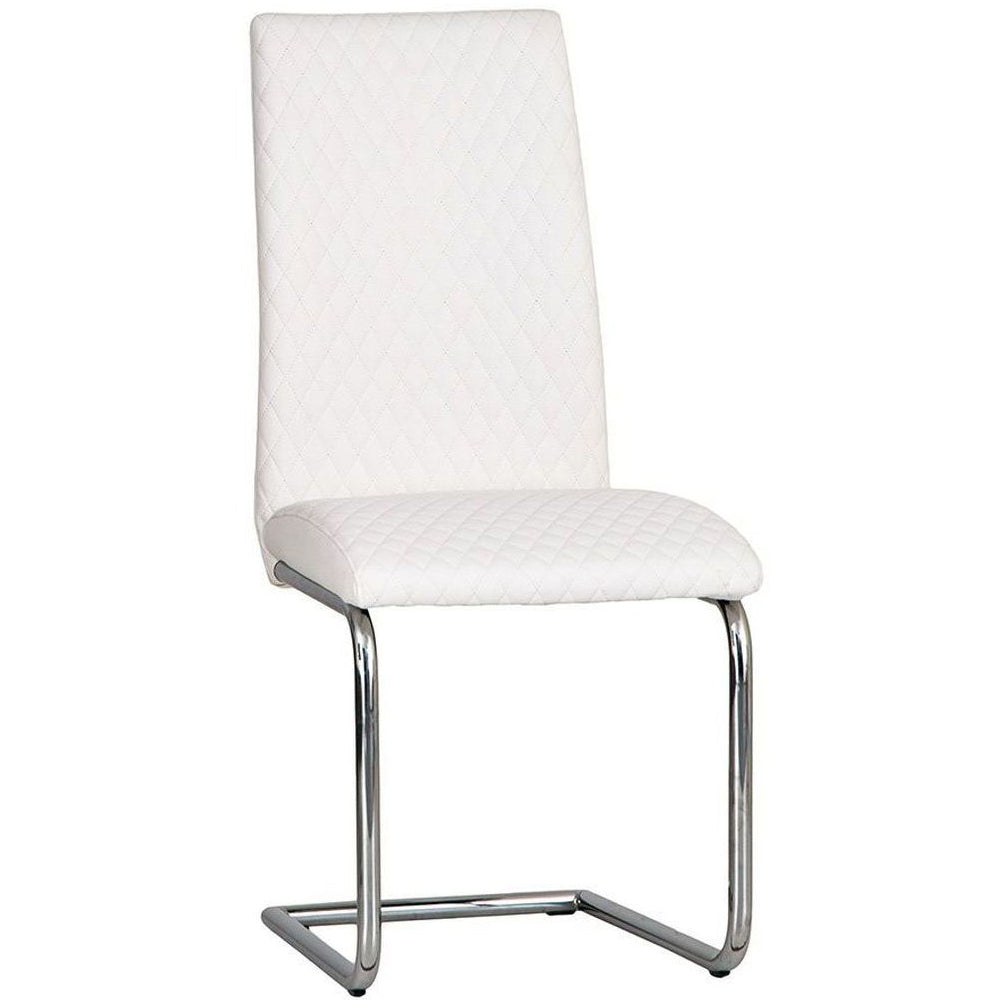 Essentials Chair Collection - PU Dining Chair with Chrome Base