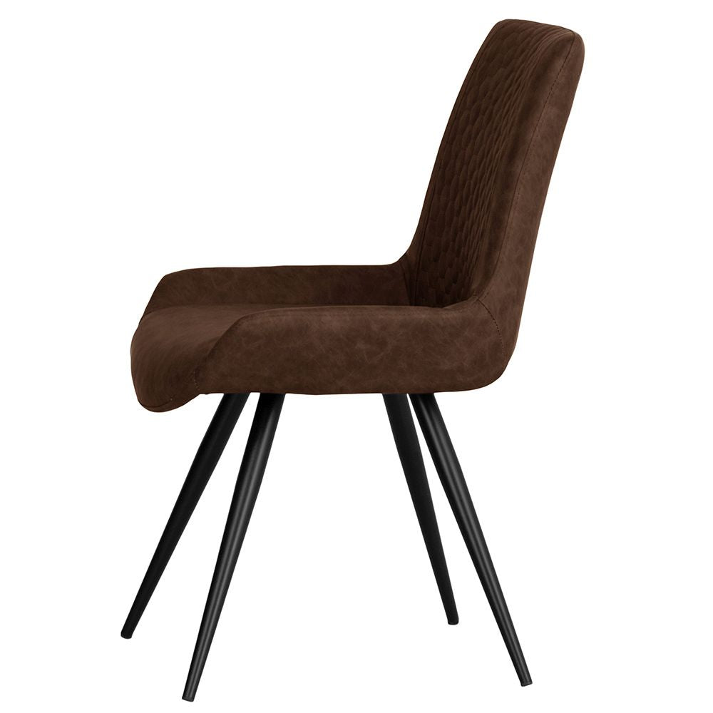 Essentials Chair Collection - Honeycomb Stitch Dining Chair