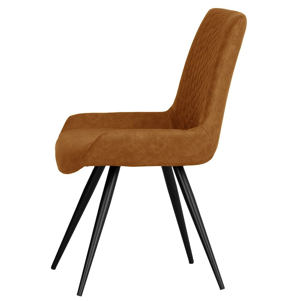Essentials Chair Collection - Honeycomb Stitch Dining Chair