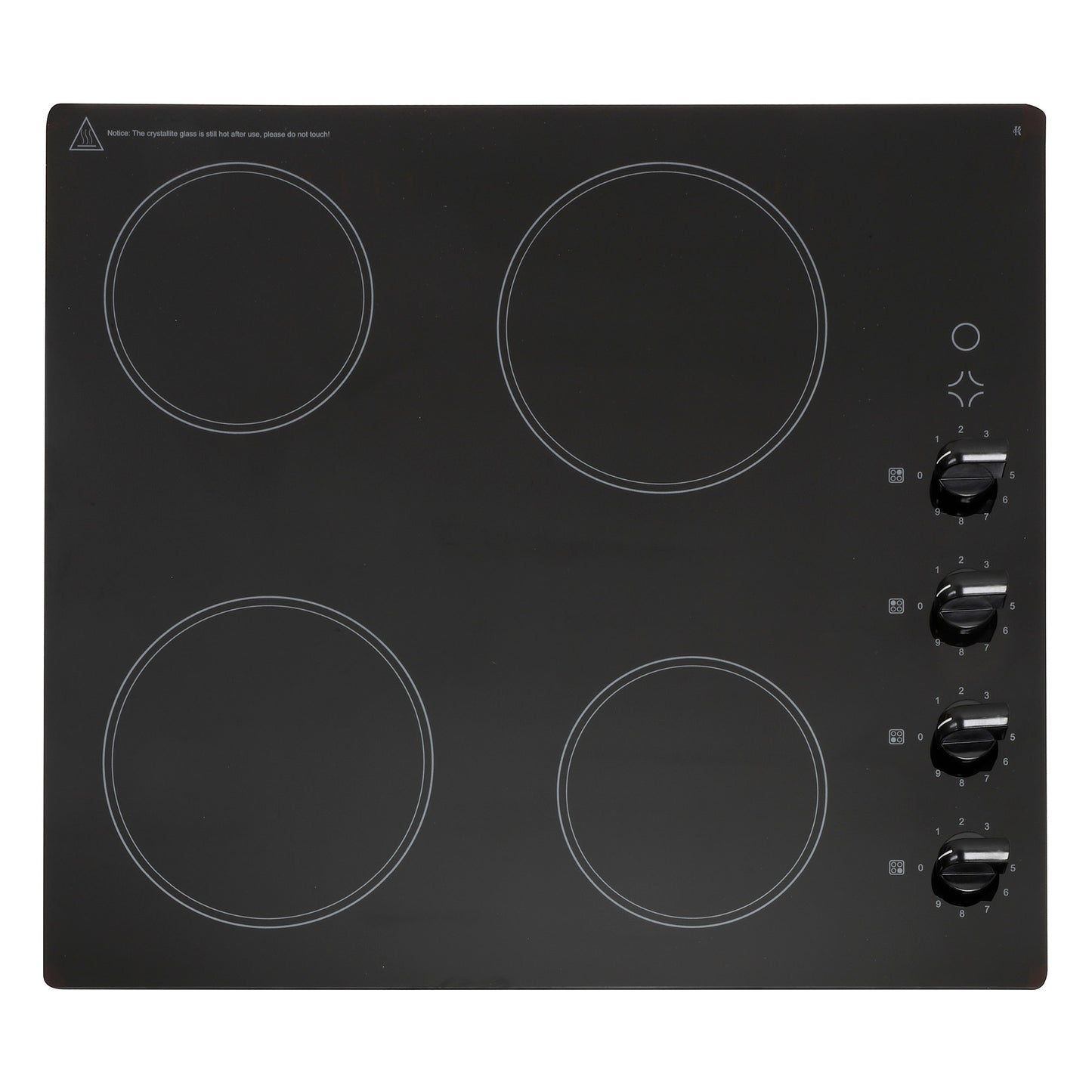 Montpellier 60cm Ceramic Hob - Knobs- CKH61