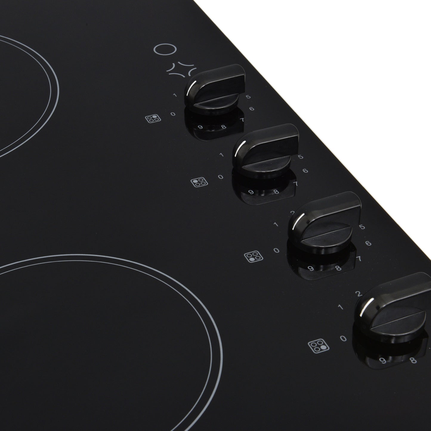 Montpellier 60cm Ceramic Hob - Knobs- CKH61