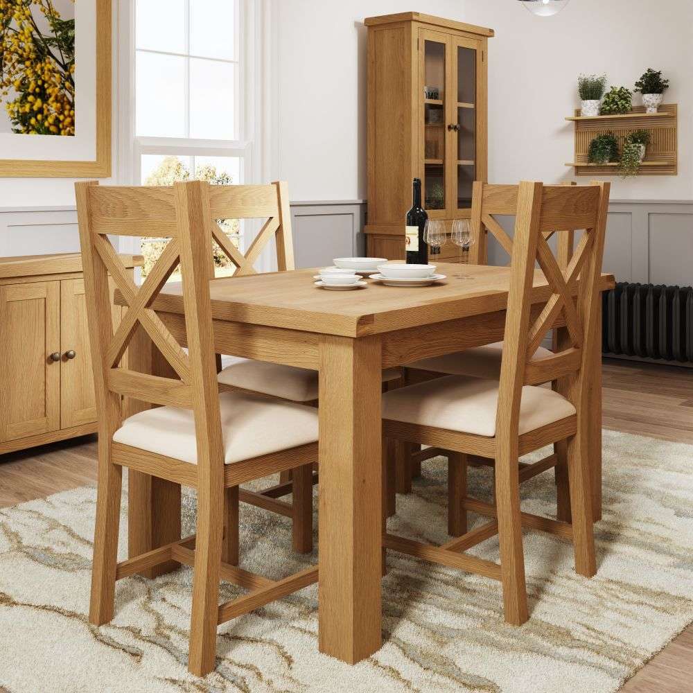 Essentials CO Dining & Occasional 1.25M Butterfly Extending Table