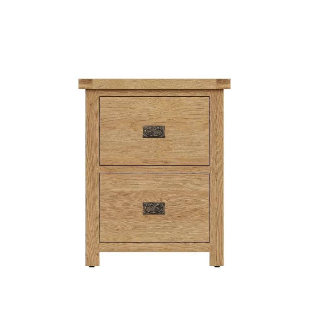 Essentials CO Dining & Occasional Filing Cabinet Medium Oak finish