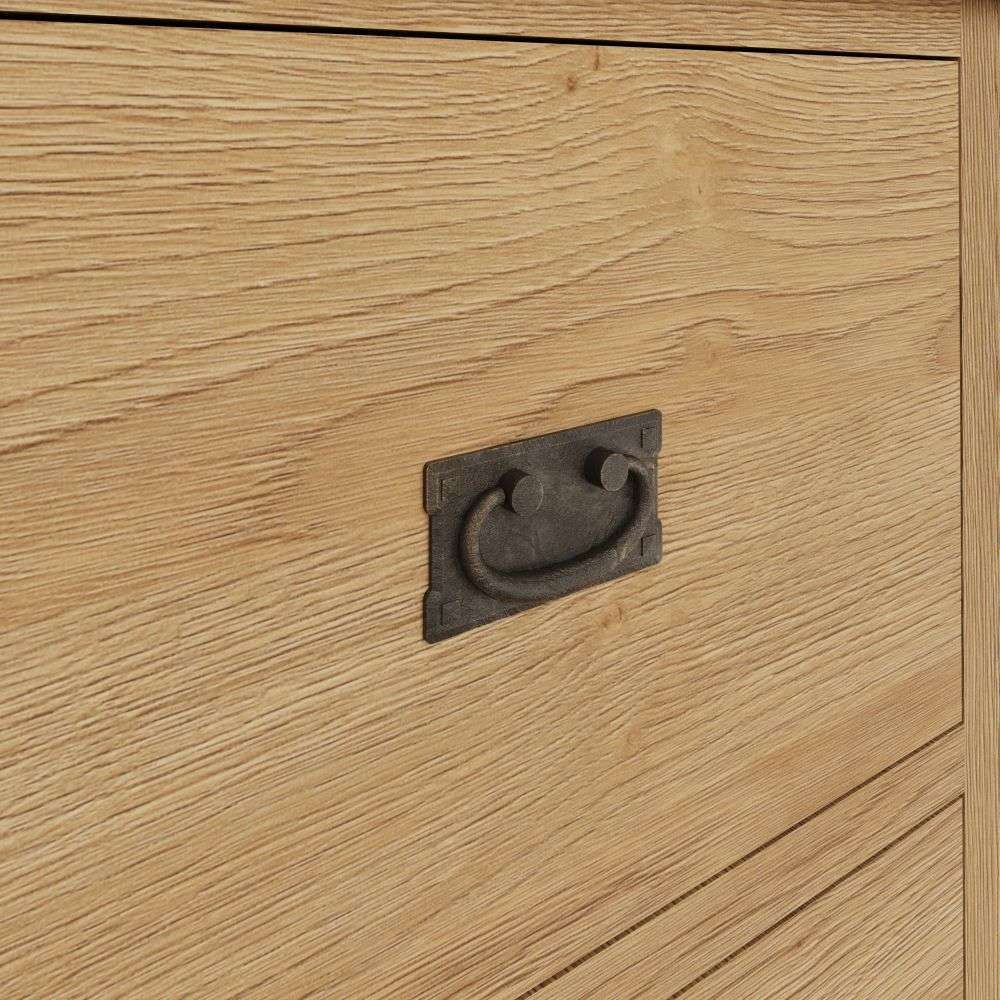 Essentials CO Dining & Occasional Filing Cabinet Medium Oak finish