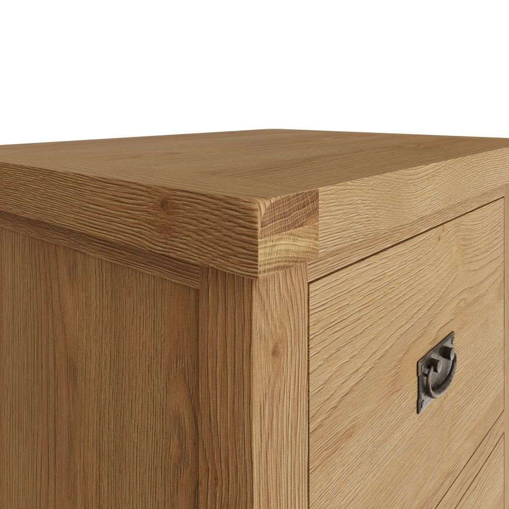 Essentials CO Dining & Occasional Filing Cabinet Medium Oak finish