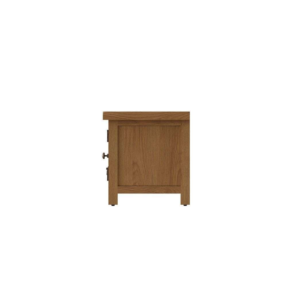 Essentials CO Dining & Occasional Large TV Unit Medium Oak finish