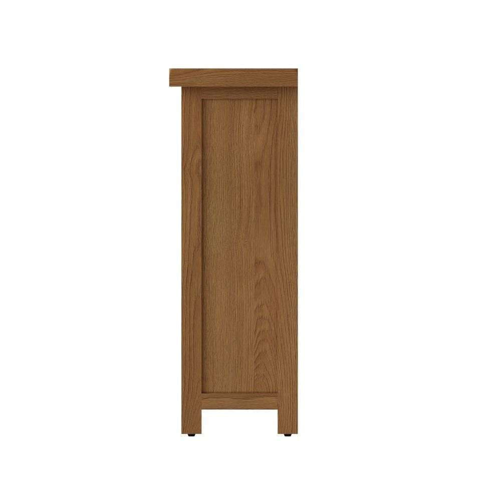 Essentials CO Dining & Occasional Narrow Bookcase Medium Oak finish