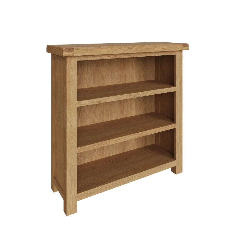 Essentials	CO Dining & Occasional	Small Bookcase Medium Oak finish