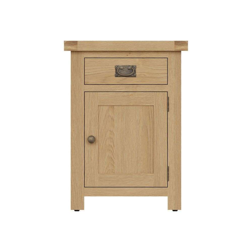 Essentials CO Dining & Occasional Small Cupboard Medium Oak finish