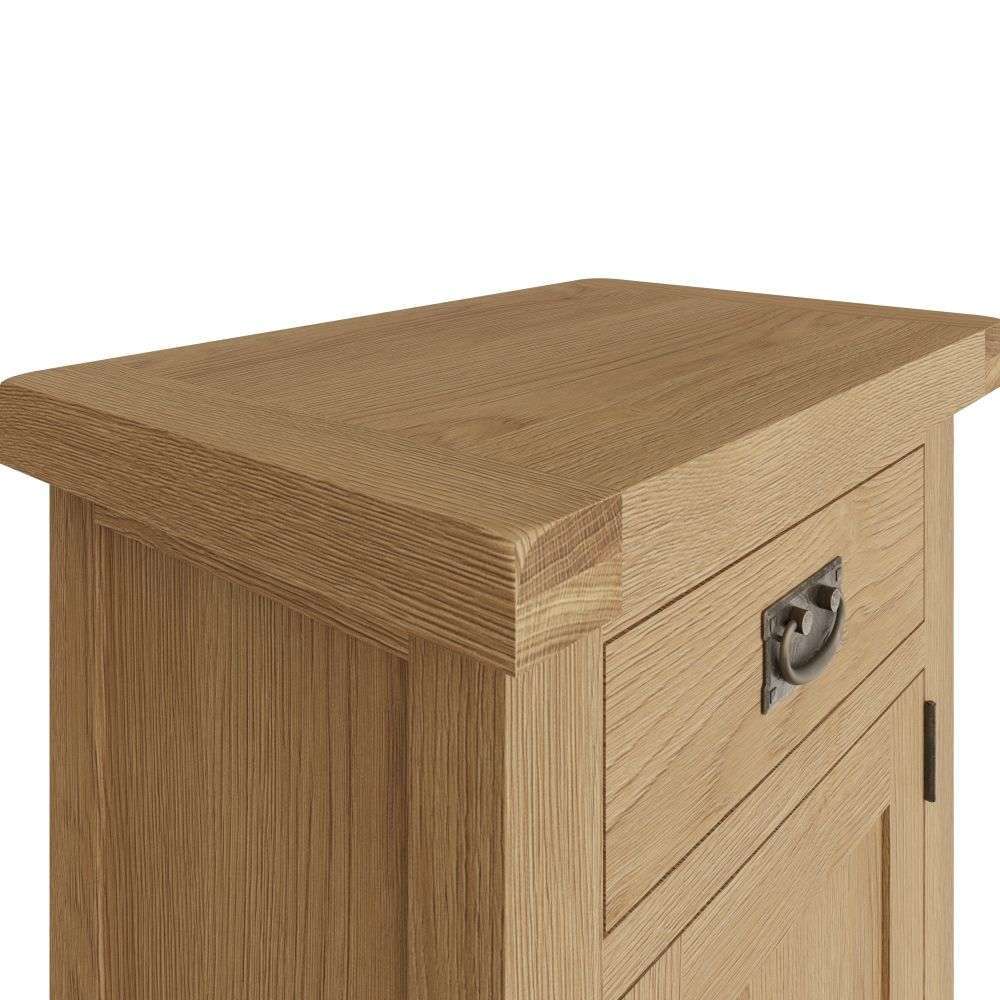 Essentials CO Dining & Occasional Small Cupboard Medium Oak finish