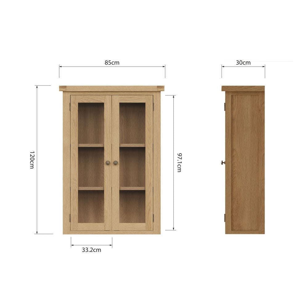 Essentials CO Dining & Occasional Small Dresser Top Medium Oak finish