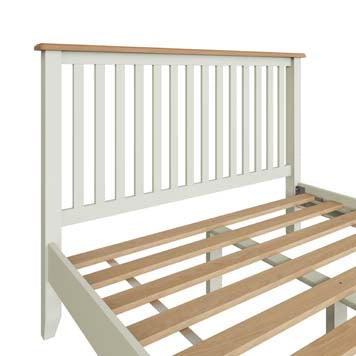 Essentials GA 4.6ft Bed - White