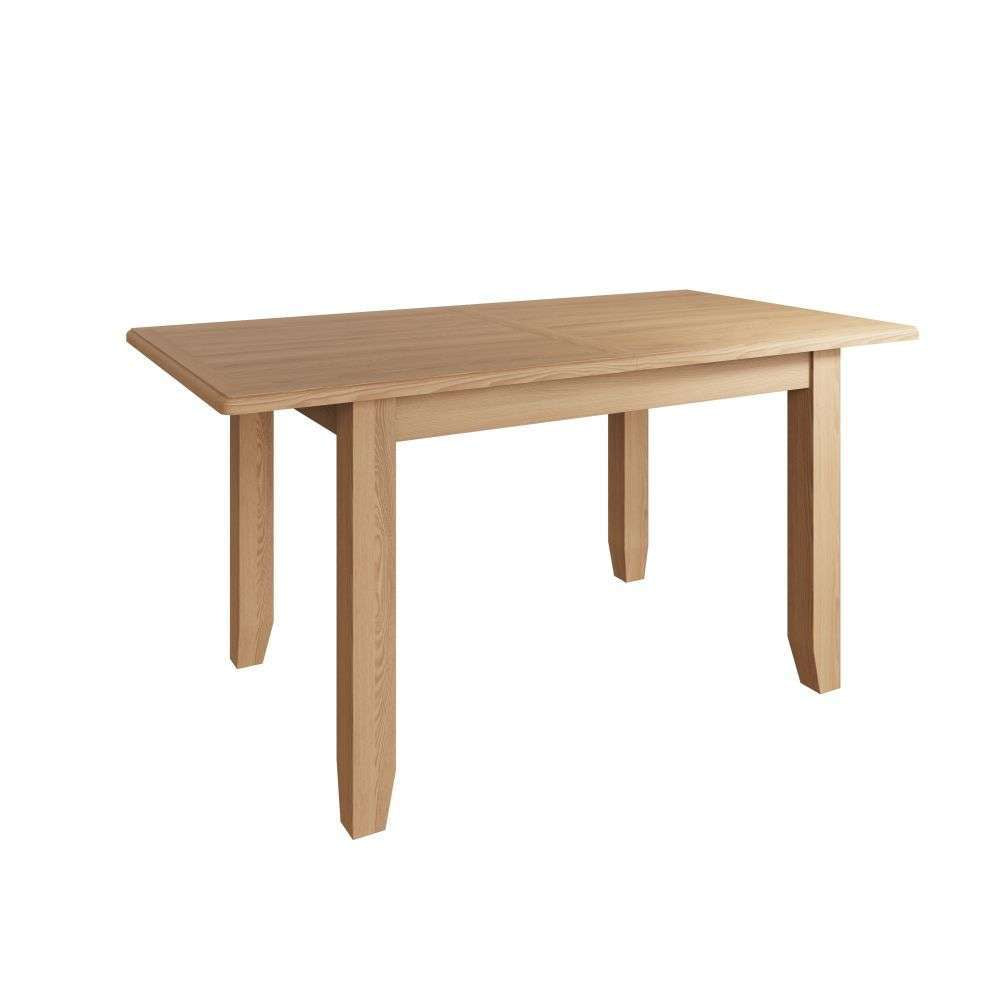 Essentials GAO Dining & Occasional 1.6M Extending Table Light oak