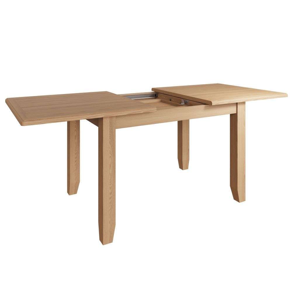 Essentials GAO Dining & Occasional 1.6M Extending Table Light oak