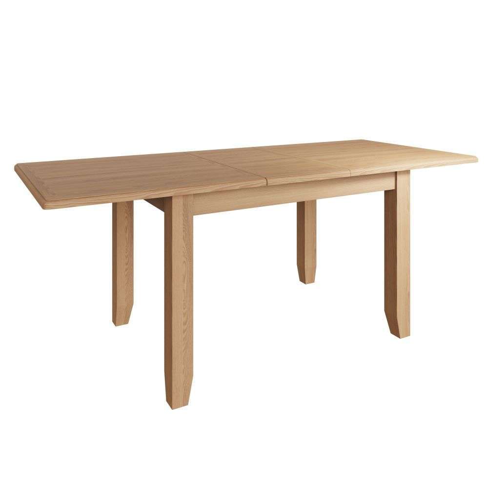 Essentials GAO Dining & Occasional 1.6M Extending Table Light oak