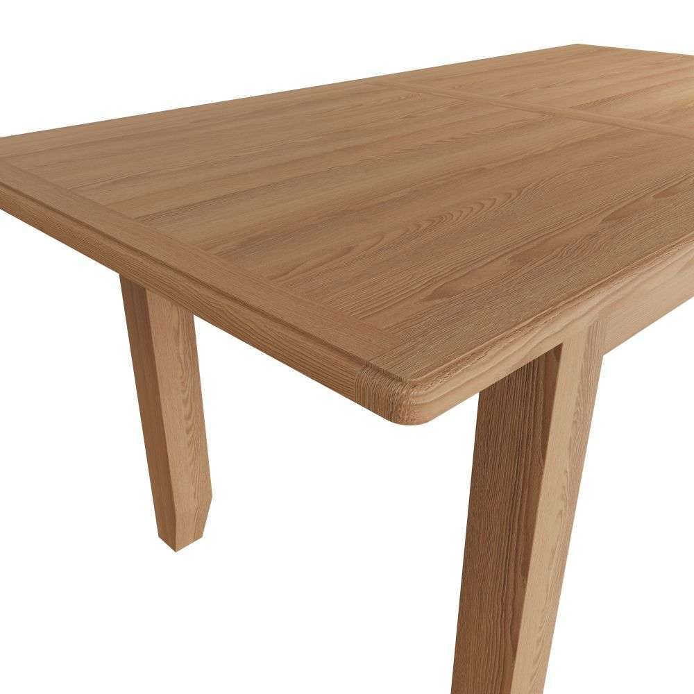 Essentials GAO Dining & Occasional 1.6M Extending Table Light oak