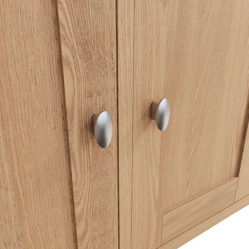 Essentials GAO Dining & Occasional 3 Door Sideboard Light oak