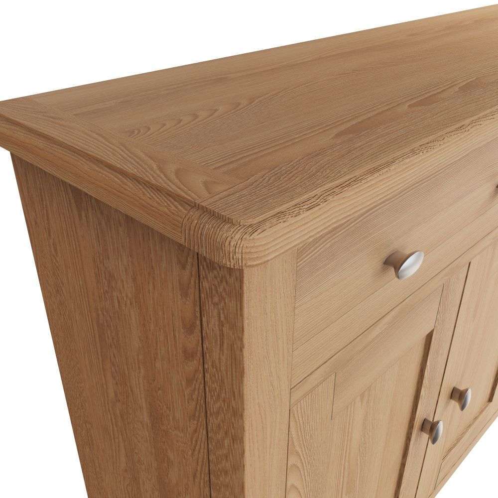 Essentials GAO Dining & Occasional 3 Door Sideboard Light oak