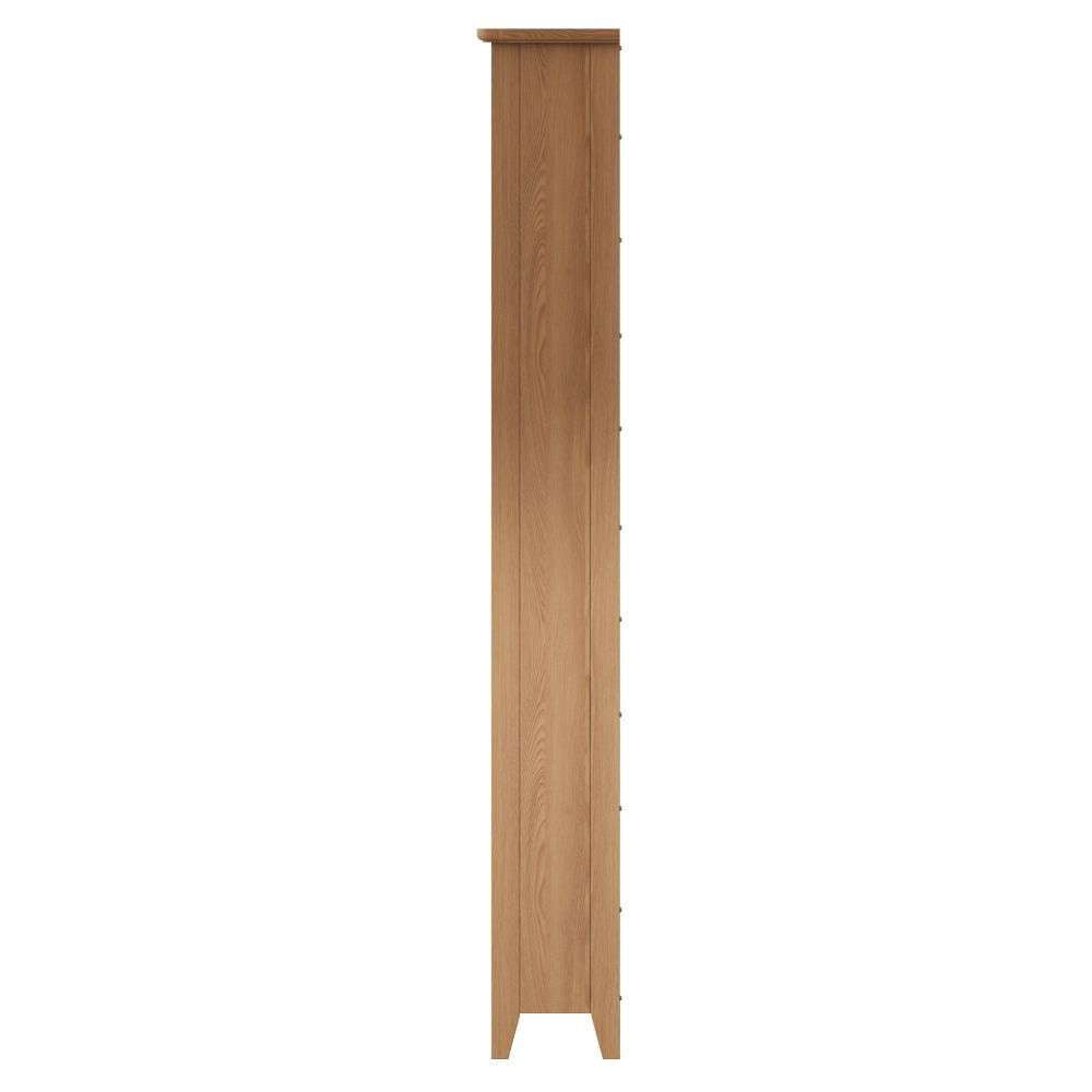 Essentials GAO Dining & Occasional Large Bookcase Light oak