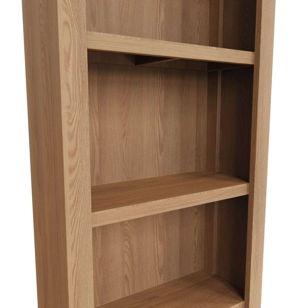 Essentials GAO Dining & Occasional Large Bookcase Light oak