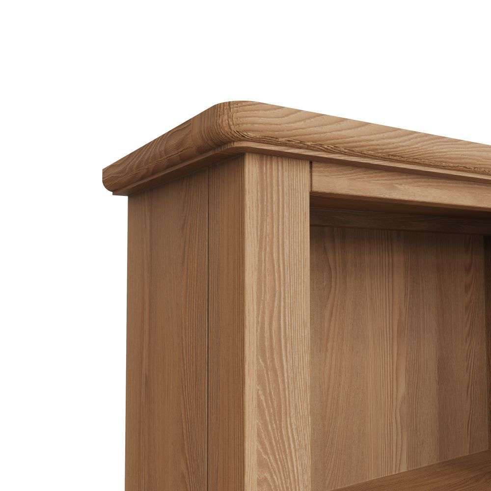 Essentials GAO Dining & Occasional Large Bookcase Light oak