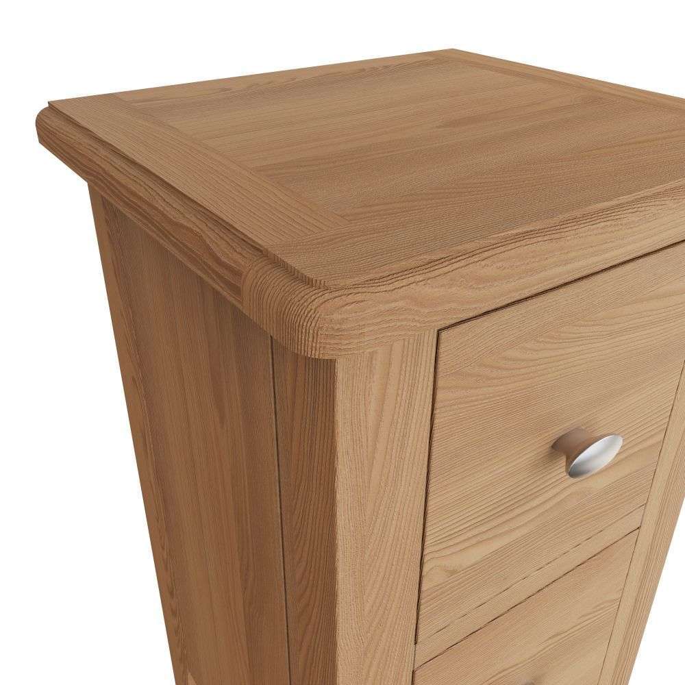 Essentials	GAO Bedroom	Small Bedside Cabinet Light oak