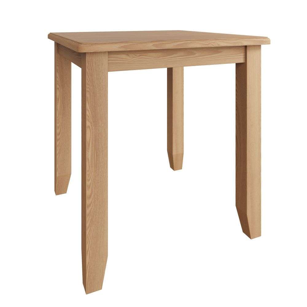 Essentials GAO Dining & Occasional Fixed Top Table Light oak