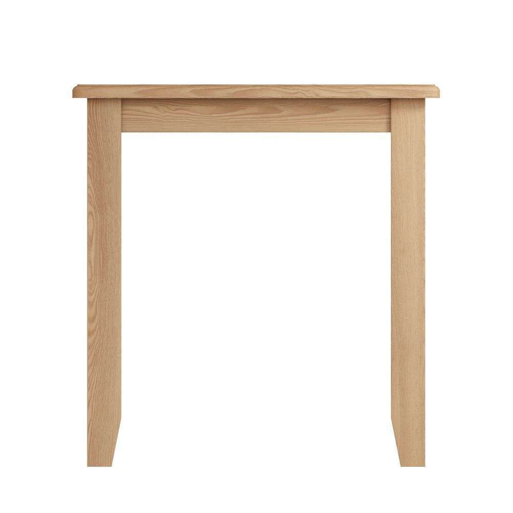 Essentials GAO Dining & Occasional Fixed Top Table Light oak