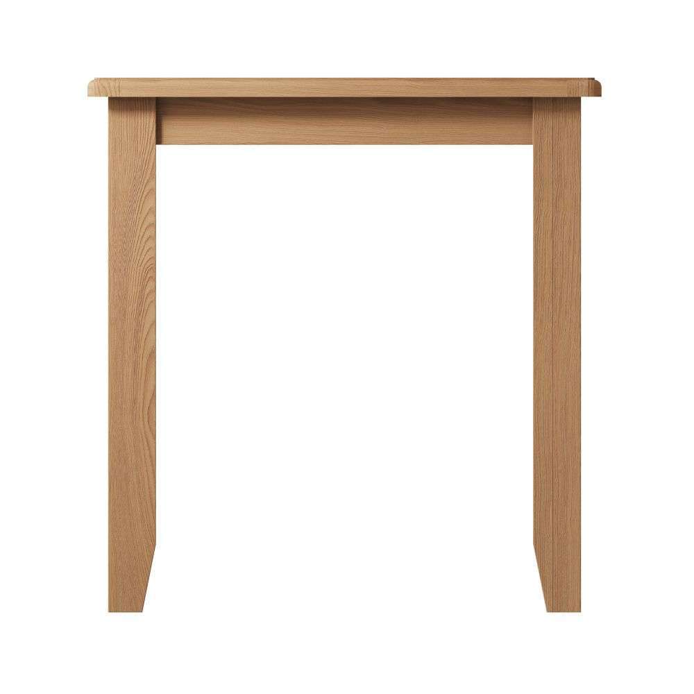Essentials GAO Dining & Occasional Fixed Top Table Light oak