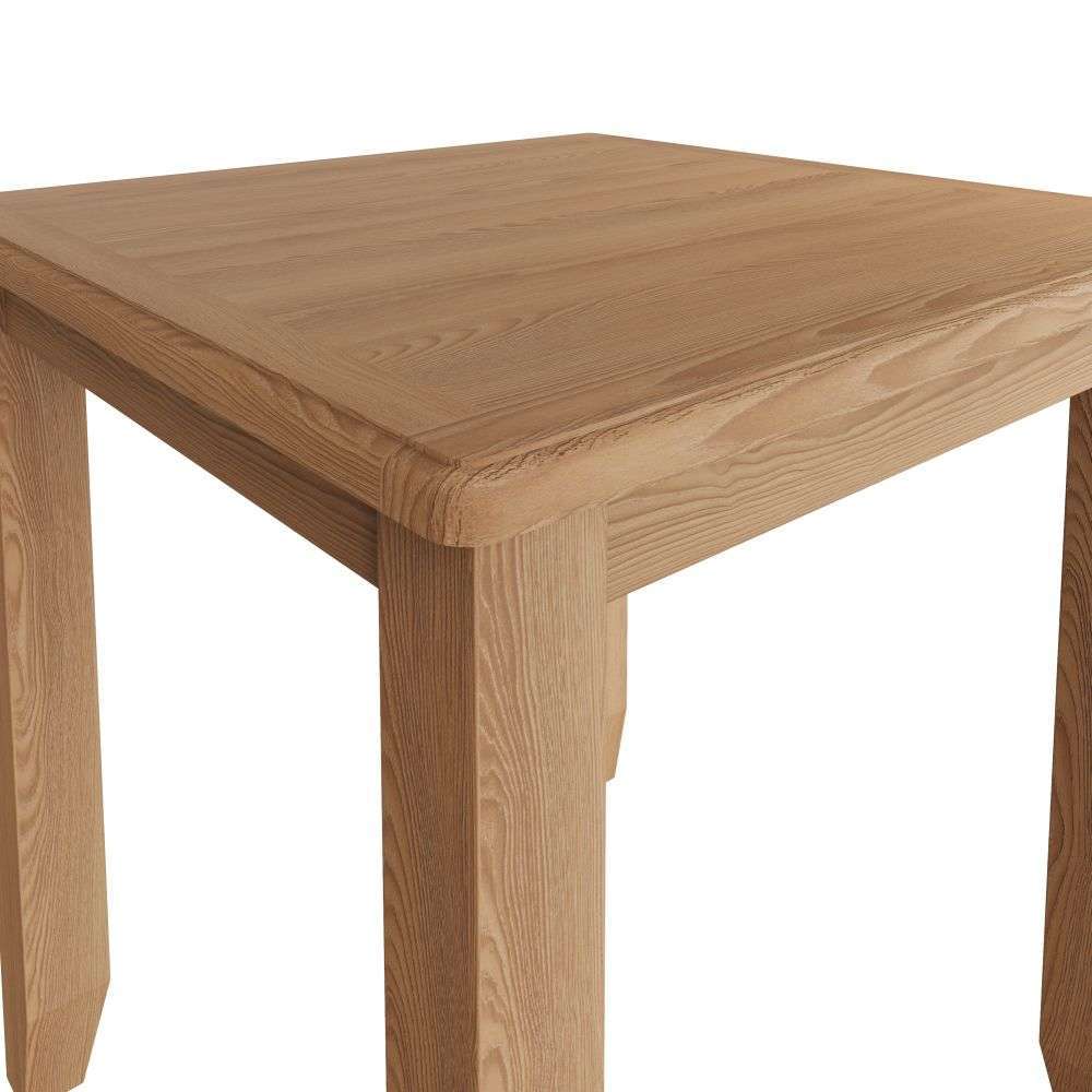 Essentials GAO Dining & Occasional Fixed Top Table Light oak