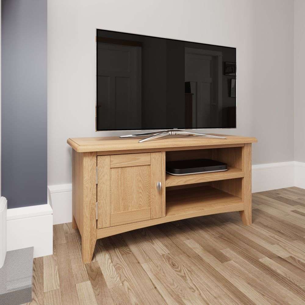 Essentials	GAO Dining & Occasional TV Unit Light oak