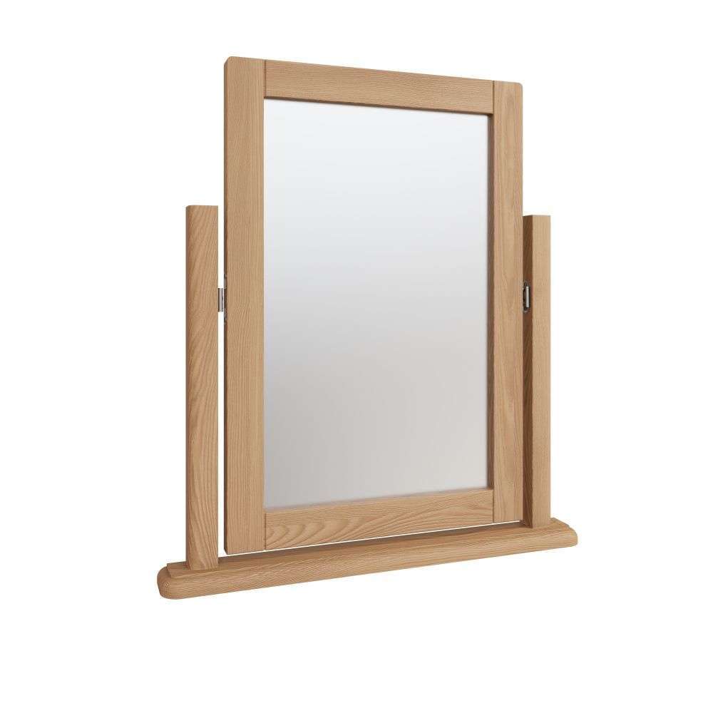 Essentials	GAO Bedroom	Trinket Mirror Light oak