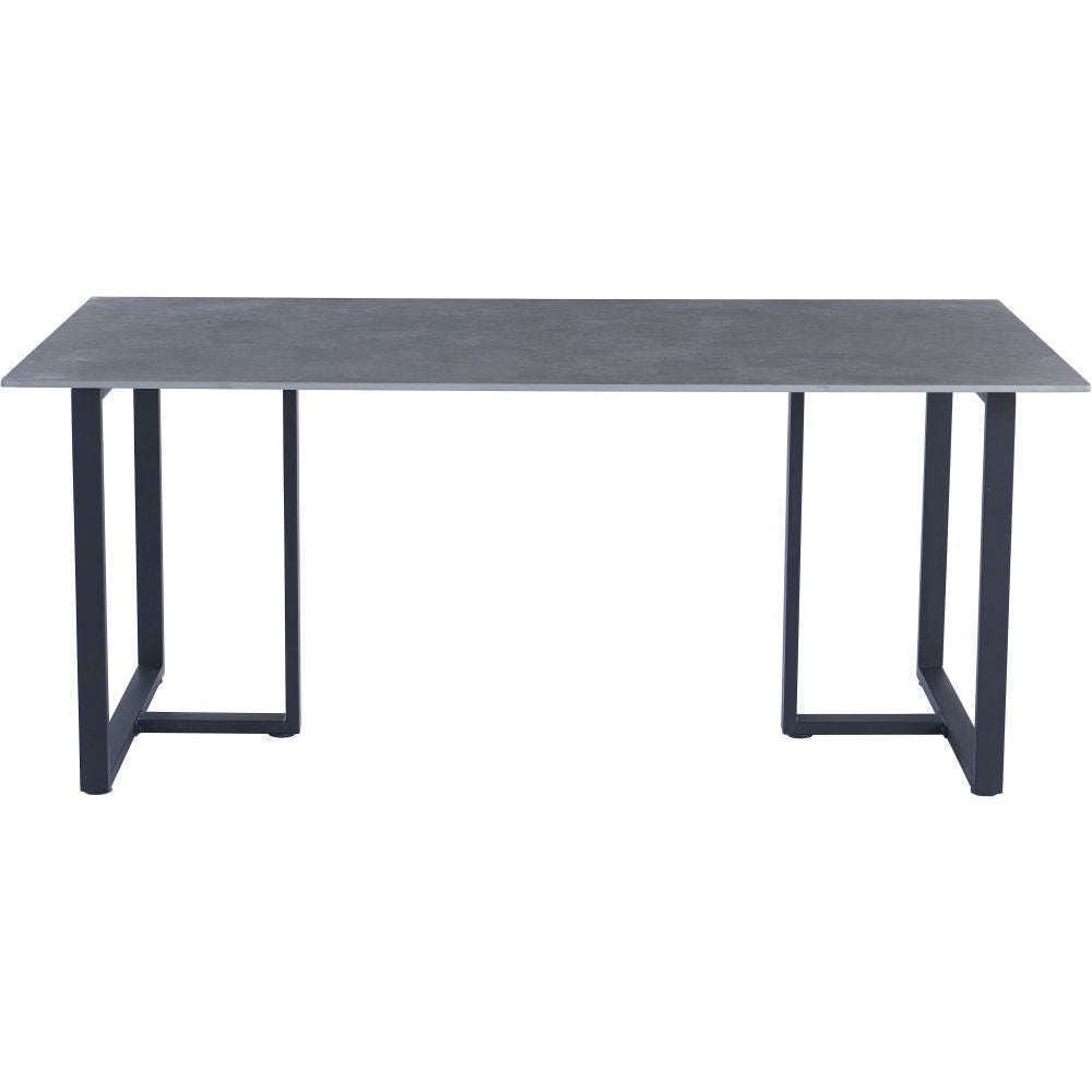 Essentials	Dining Tables 1.8m Sintered Stone Top Dining Table Grey