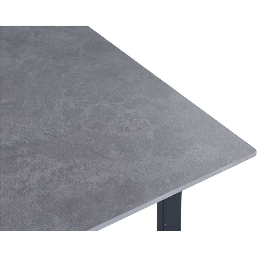 Essentials	Dining Tables 1.8m Sintered Stone Top Dining Table Grey