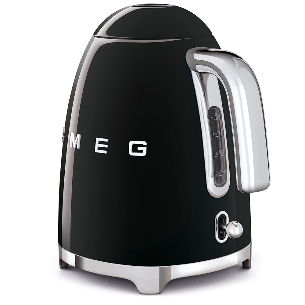 Smeg KLF03BLUK 50's Style Retro Kettle - Black
