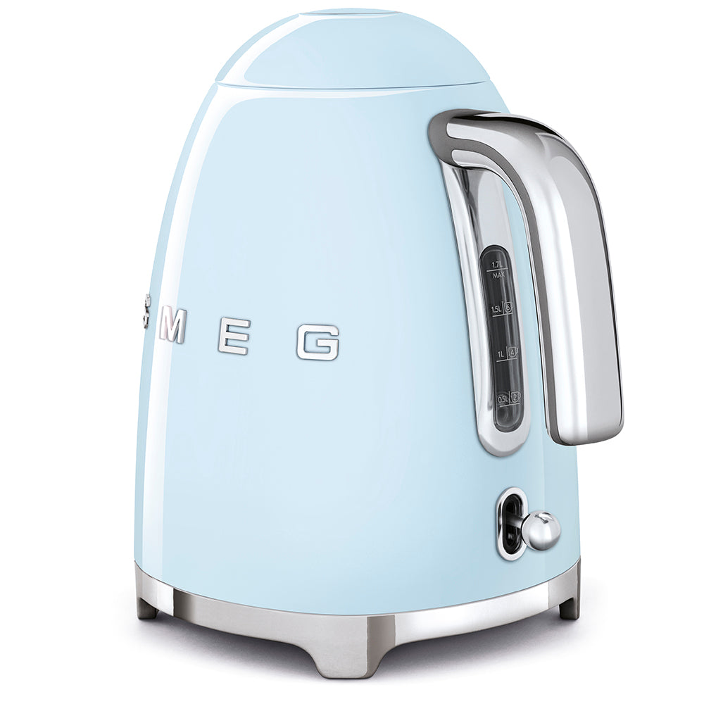 Smeg KLF03PBUK 50's Style Retro Kettle - Pastel Blue