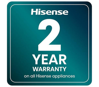 Hisense 60/40 Freestanding Fridge Freezer – RB435N4BFE, 336L, Frost Free, Black Stainless Steel