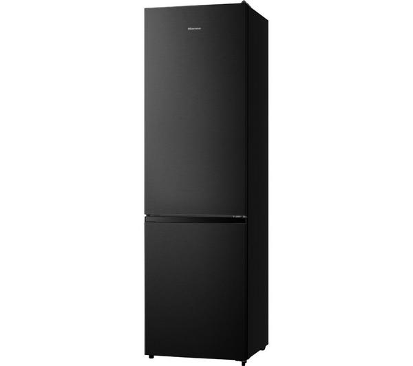 Hisense 60/40 Freestanding Fridge Freezer – RB435N4BFE, 336L, Frost Free, Black Stainless Steel