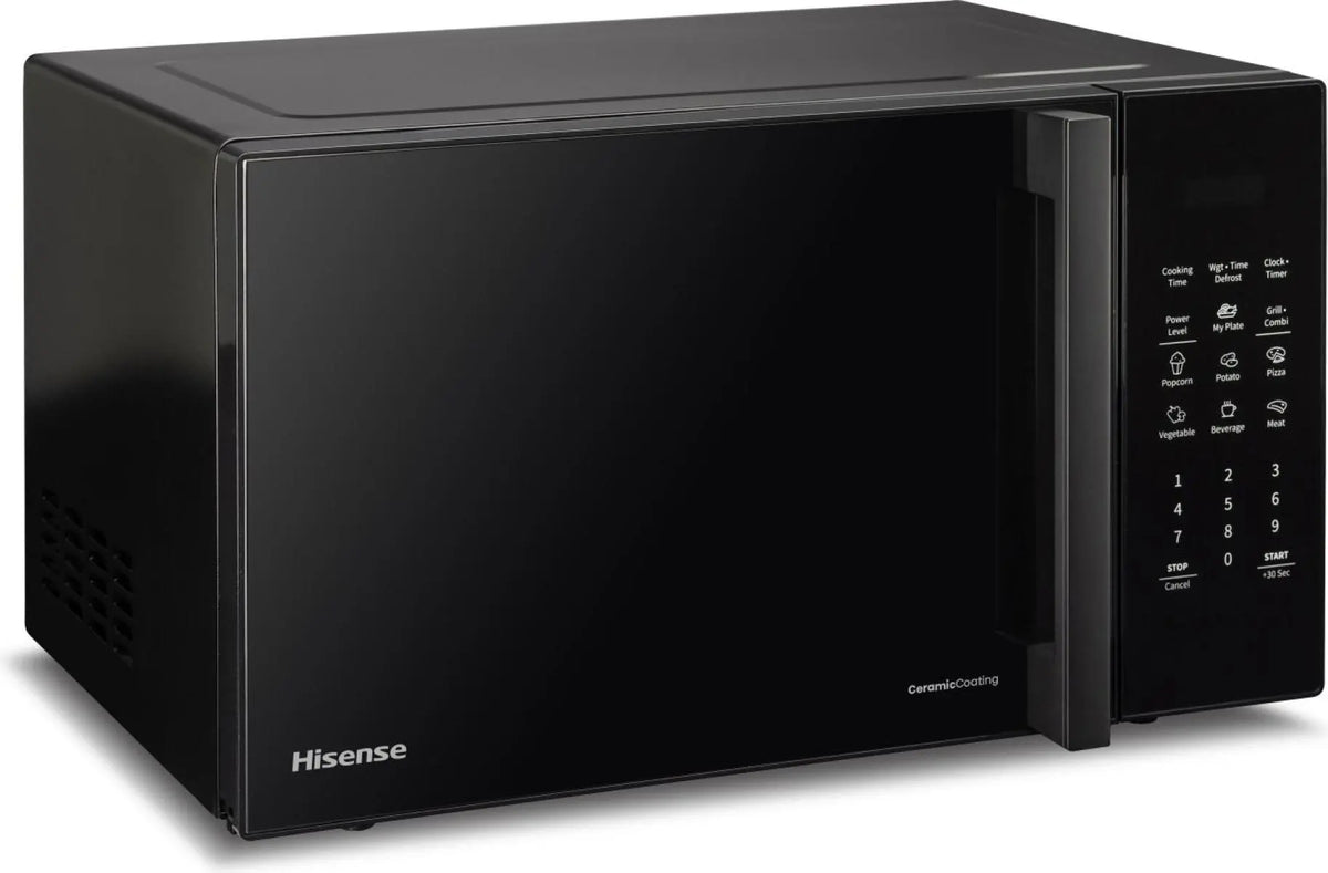 Hisense H29MOBS9HGUK 29L 900W Microwave with 1000W Grill & Touch Control – Black