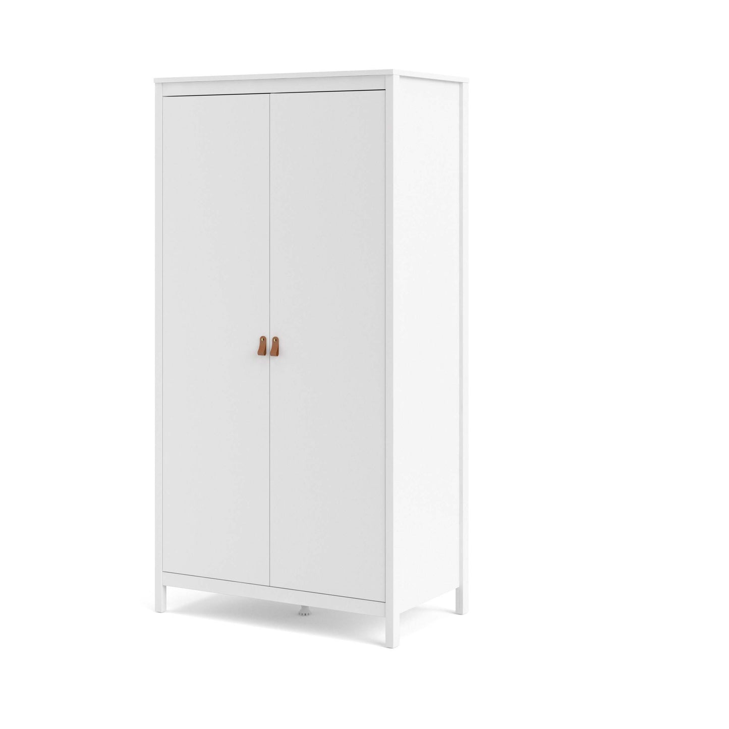 Madrid 2 Door Wardrobe - White - 796724949