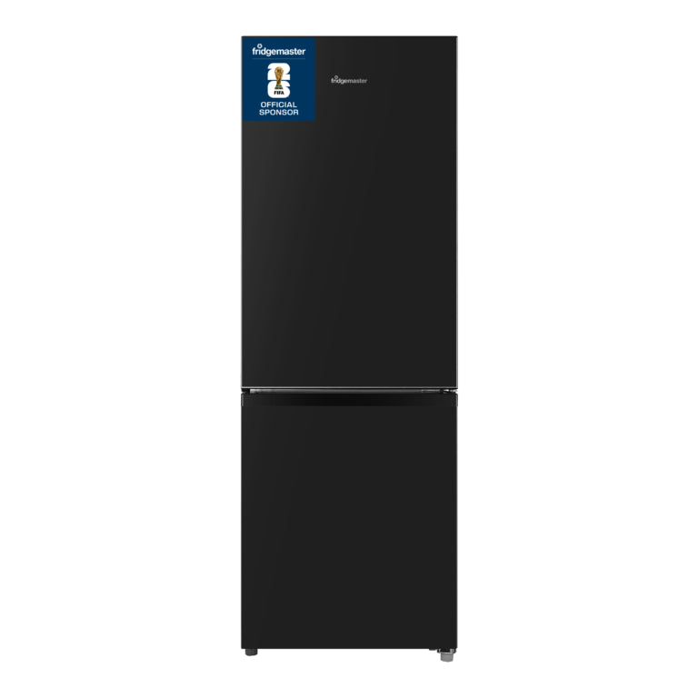 Fridgemaster MC50165EB 70/30 Freestanding Fridge Freezer – 175L – Black – E Rated