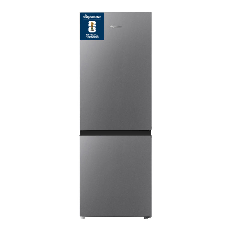 Fridgemaster MC50165ES 70/30 Freestanding Fridge Freezer – 175L – Silver – E Rated