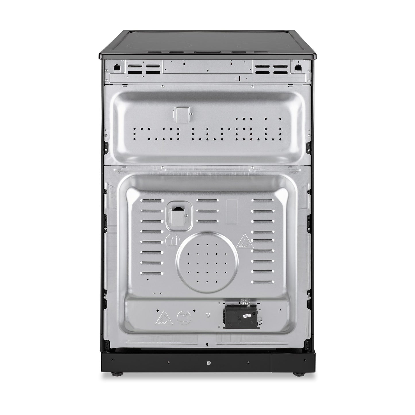 Montpellier MDOC60FK 60cm Double Ceramic Cooker in Black